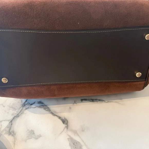 Coach Large Suede Rowan - Picture 6 of 8